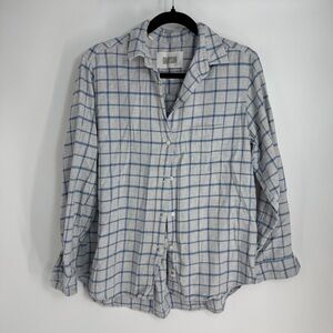 Grayson Plaid Long Sleeve Button Up Collared Shirt